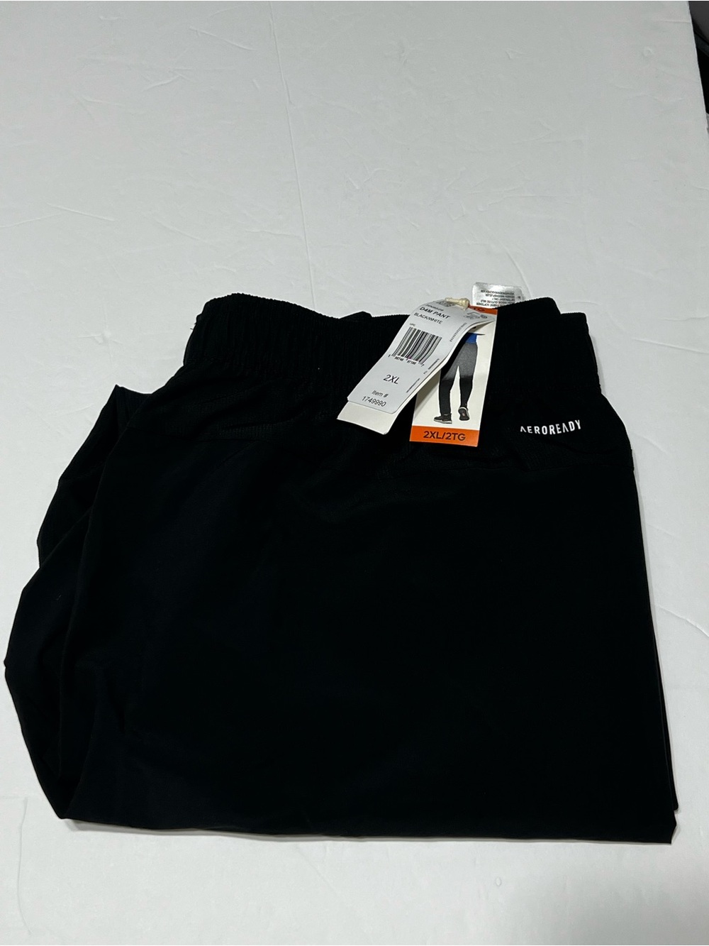 adidas Men's AEROREADY Designed 4 Movement Training Pants, Black, XXL - Picture 7 of 7